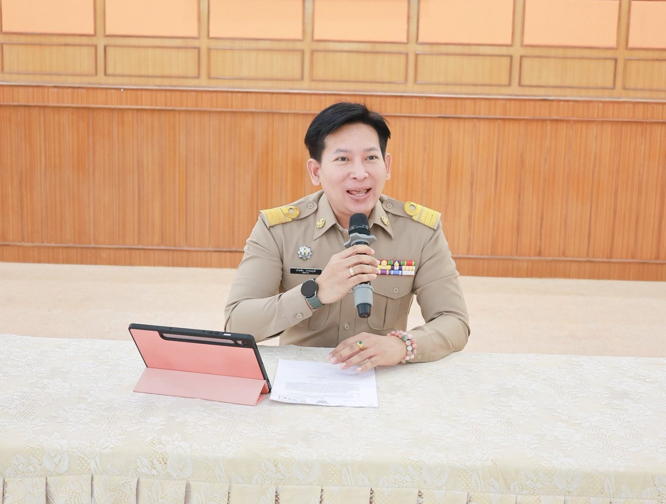 โครงการอบรมเพื่อเพิ่มศักยภาพอาสาสมัครท้องถิ่นรักษ์โลกและพัฒนาศักยภาพคณะกรรมการชุมชน ประจำปี 2569