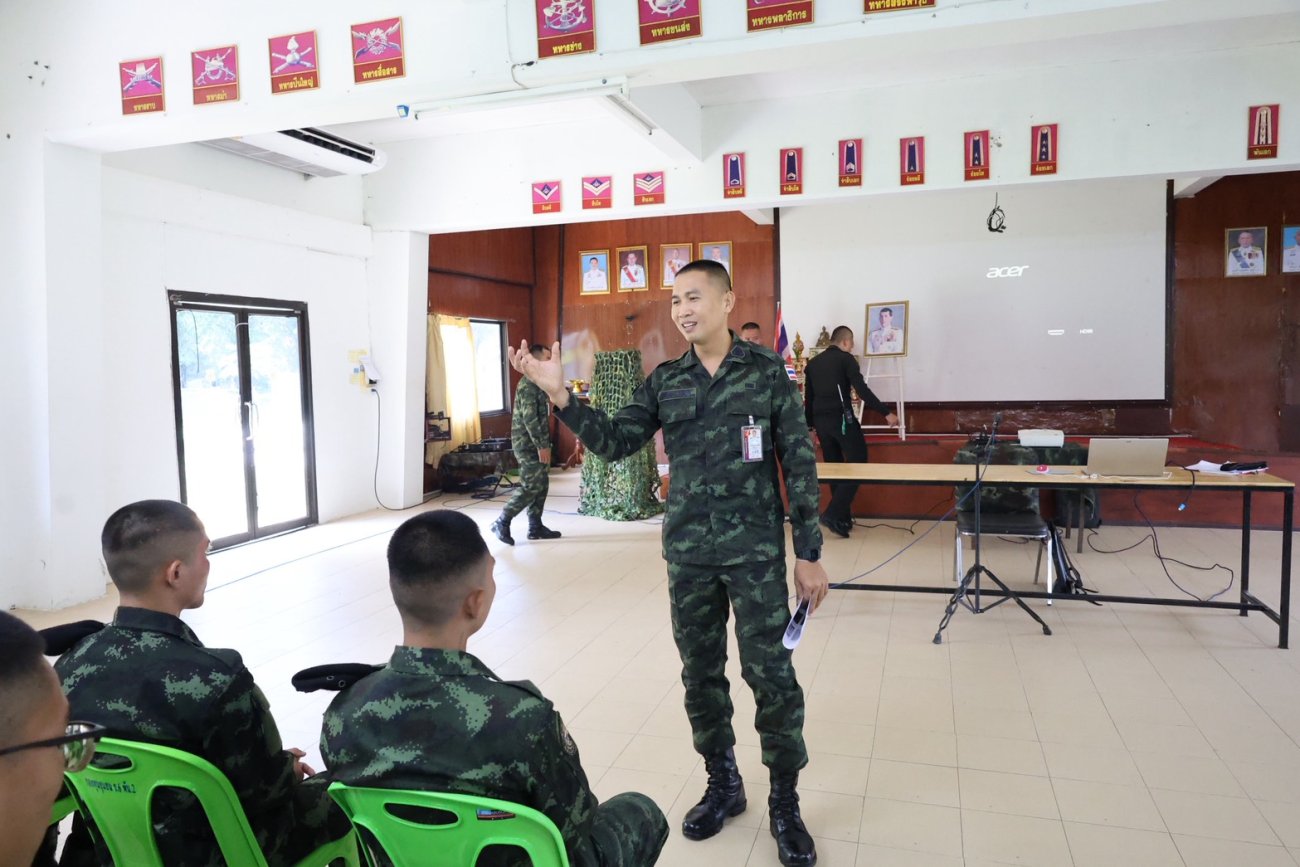 โครงการเฝ้าระวังการแพร่ระบาดยาเสพติดในหน่วยทหาร   จัดโดย  กองพันทหารราบที่ 2 กรมทหารราบที่ 6  ค่ายสรรพสิทธิประสงค์