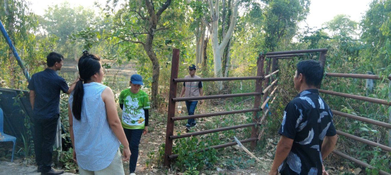 สำรวจพื้นที่สระบ๋าน้อย